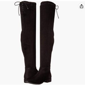 Chinese Laundry - Size 9.0 - Richie Over the Knee Flat Suede Boots